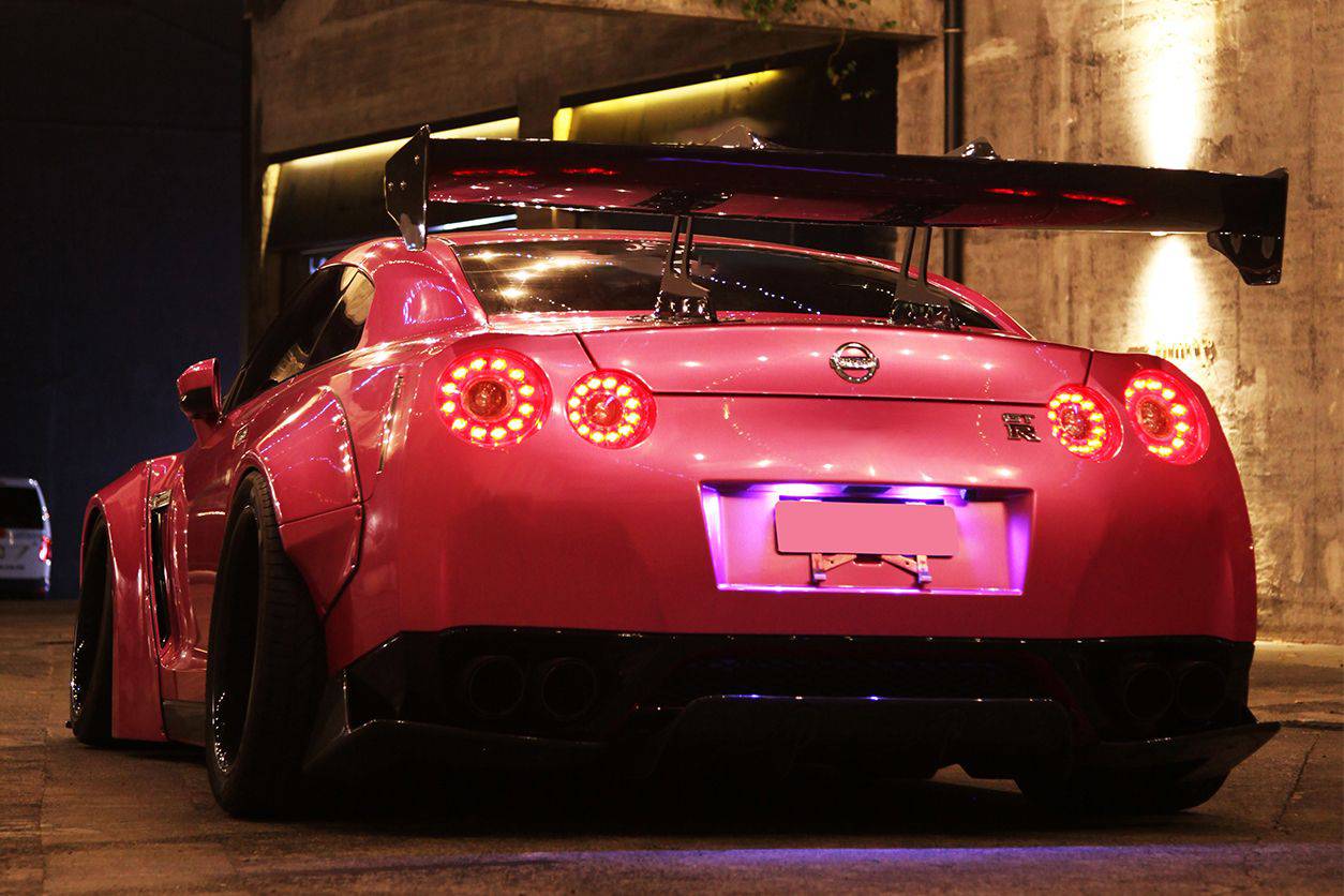 2008-2022 Nissan GTR R35 CBA & DBA & EBA DE Style Trunk Spoiler - Carbonado