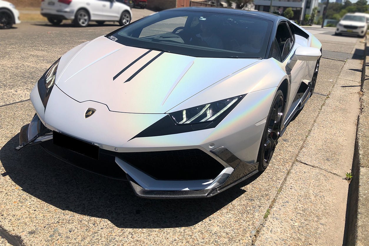 2015 - 2020 Lamborghini Huracan LP610 MD Style Carbon Fiber Front Lip