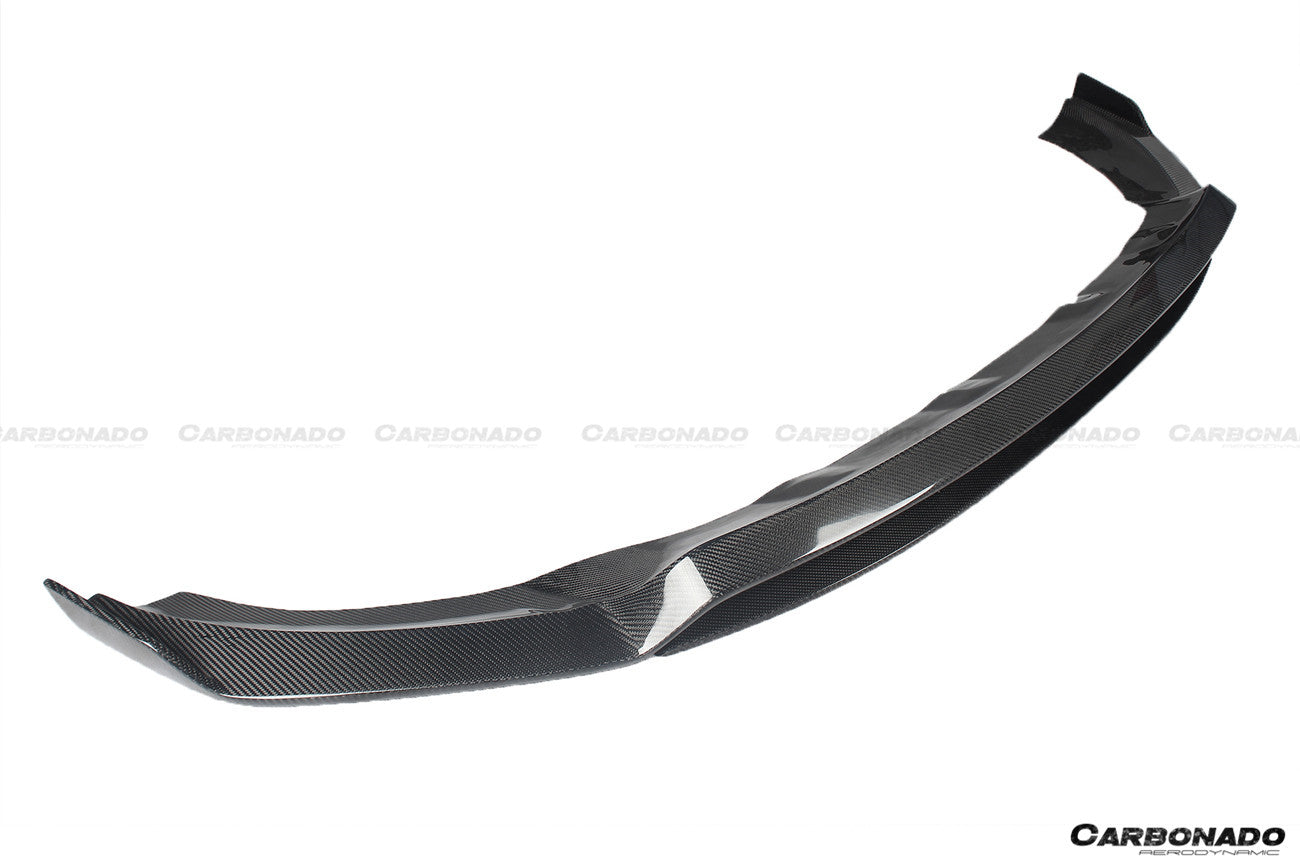 2014 - 2017 Porsche Macan GTS/Turbo/S ATS Style Carbon Fiber Front Lip