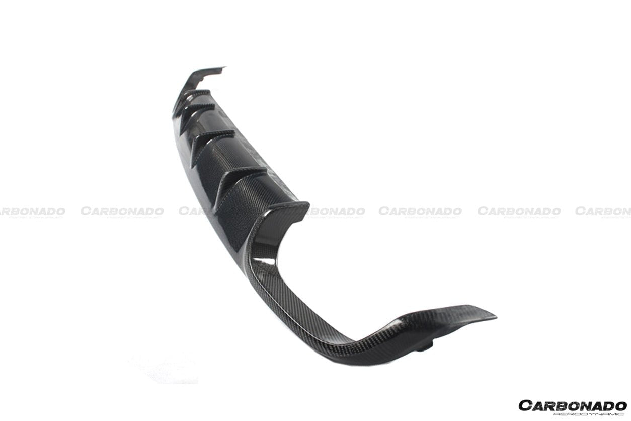 2016 - 2019 Porsche 911 991.2 Carrera/Targa/S/4S/GTS OD Style Quad Exhaust Rear Lip