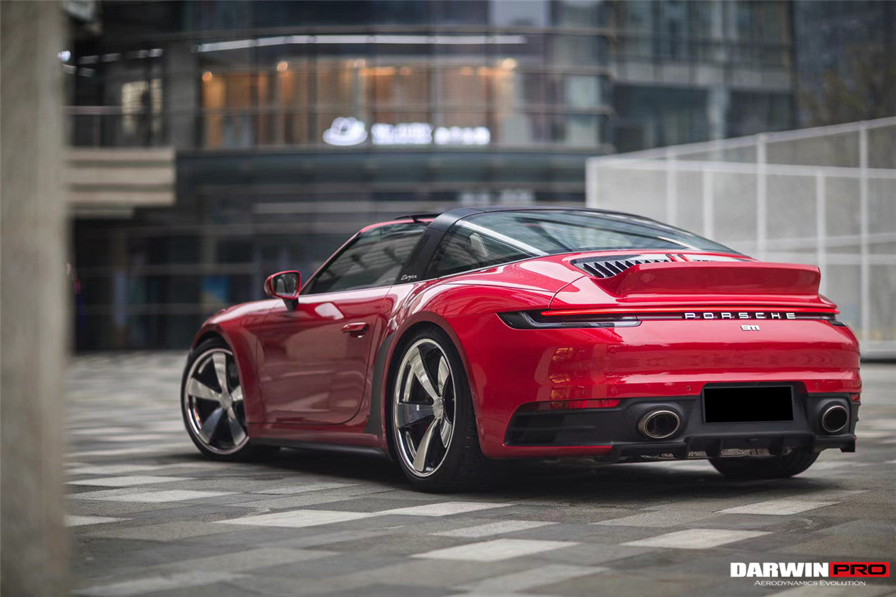 2019 - 2023 Porsche 911 992 Targa & Cabriolet BKSS Style Ducktail Trunk Wing