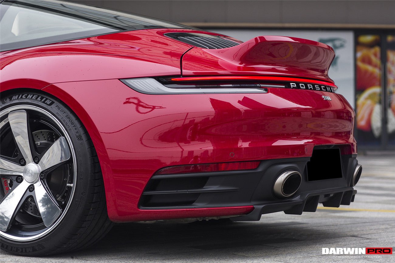 2019 - 2023 Porsche 911 992 Targa & Cabriolet BKSS Style Ducktail Trunk Wing