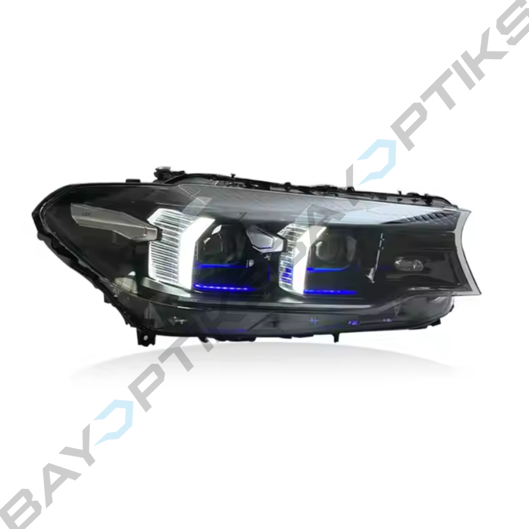 2018 - 2020 BMW G30 5 Series Snake Eye Style Headlight