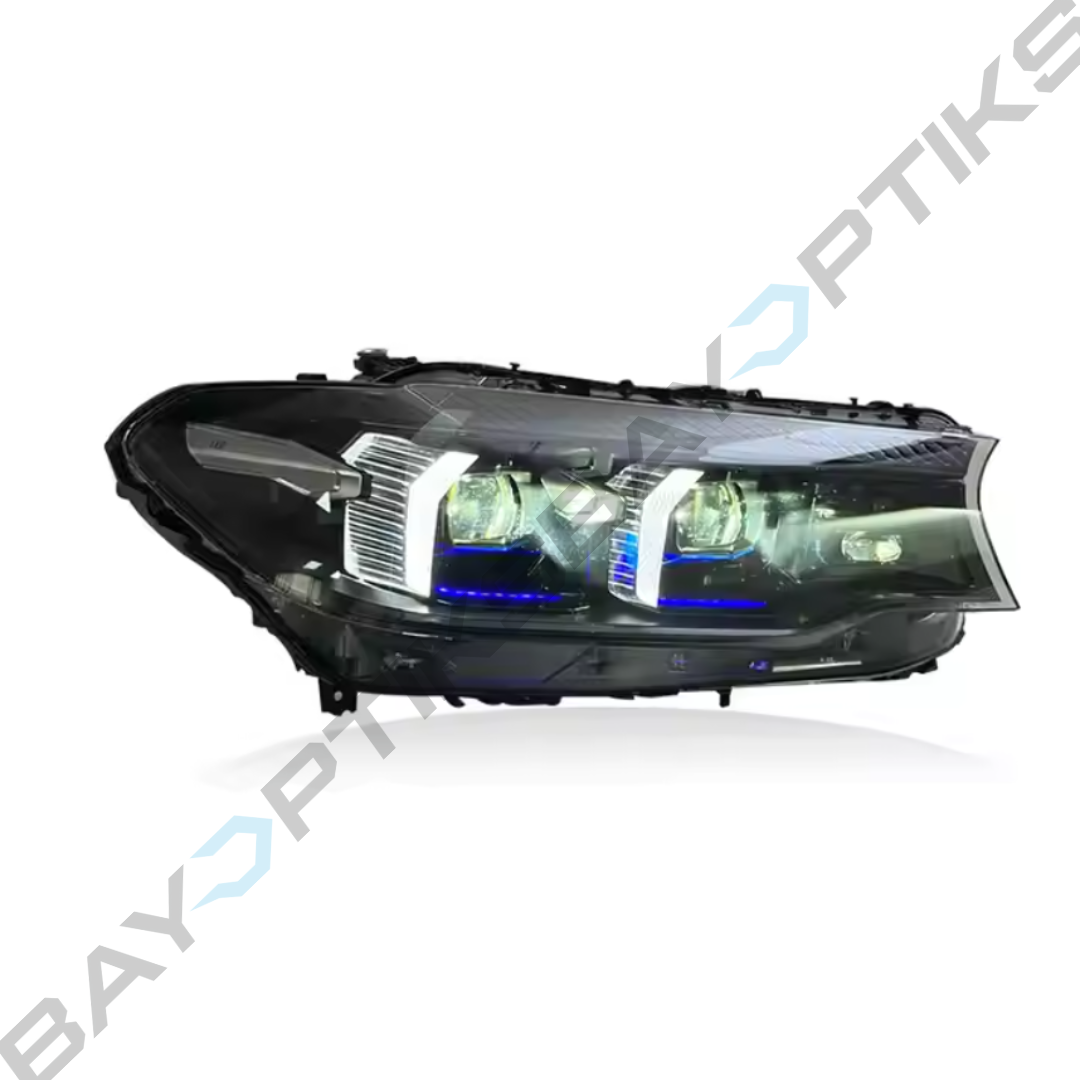 2018 - 2020 BMW G30 5 Series Snake Eye Style Headlight