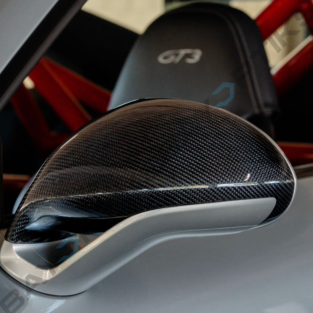 2014 - 2020 Porsche 991 Turbo GT3 GT3RS Carbon Fiber Mirror Housings