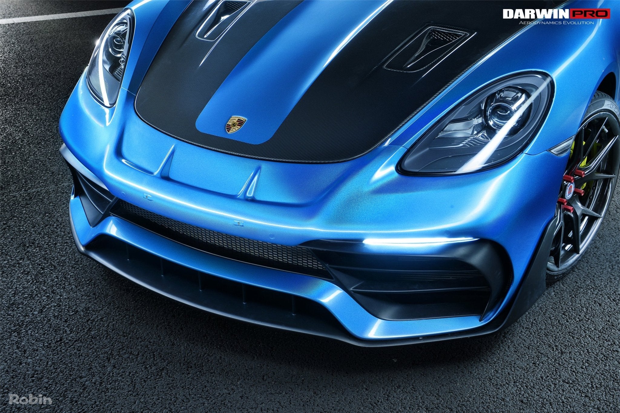 Porsche 718 Cayman & Boxster Stuttmate Carbon Fiber Body Kit (2016-2020)