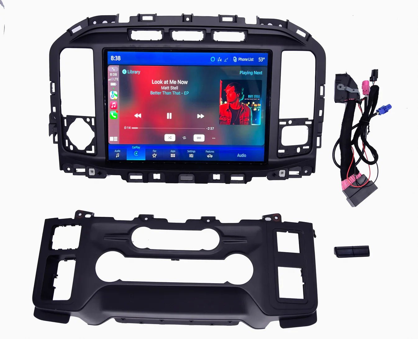 Ford F-150 13.3 Inch Vertical Touchscreen CarPlay Infotainment System 2021-Up
