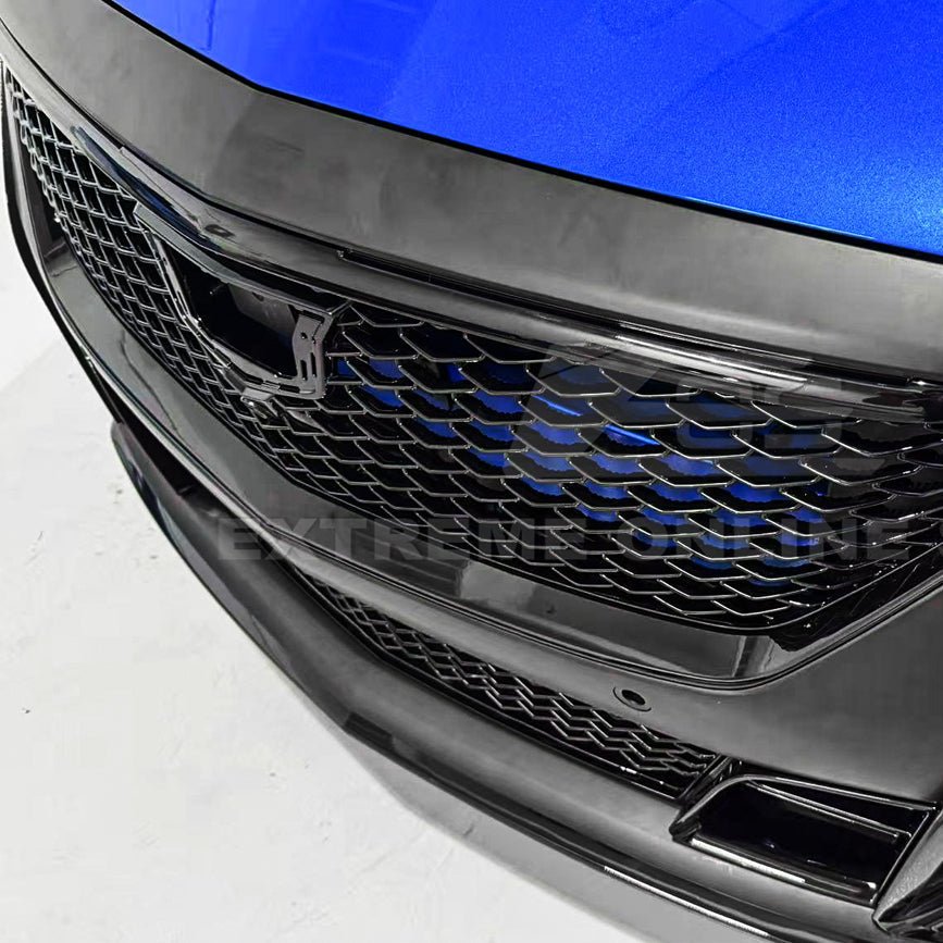 Cadillac CT5 Blackwing Style Gloss Black Front Bumper Grille Cover 2025-Up