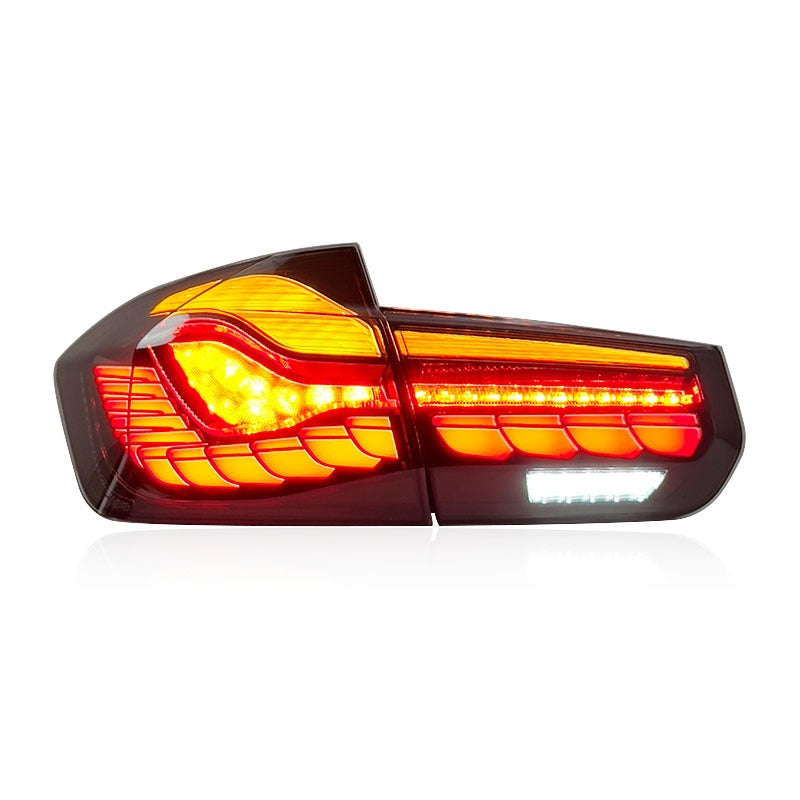 F80 M3 & F30 3 Series Sequential OLED GTS Style Clear Taillights (2012 - 2018)