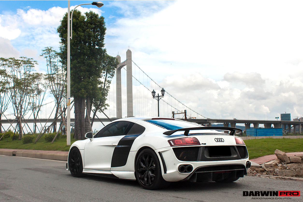 2006 - 2015 Audi R8 Coupe & Spyder DPGT Style Rear Bumper
