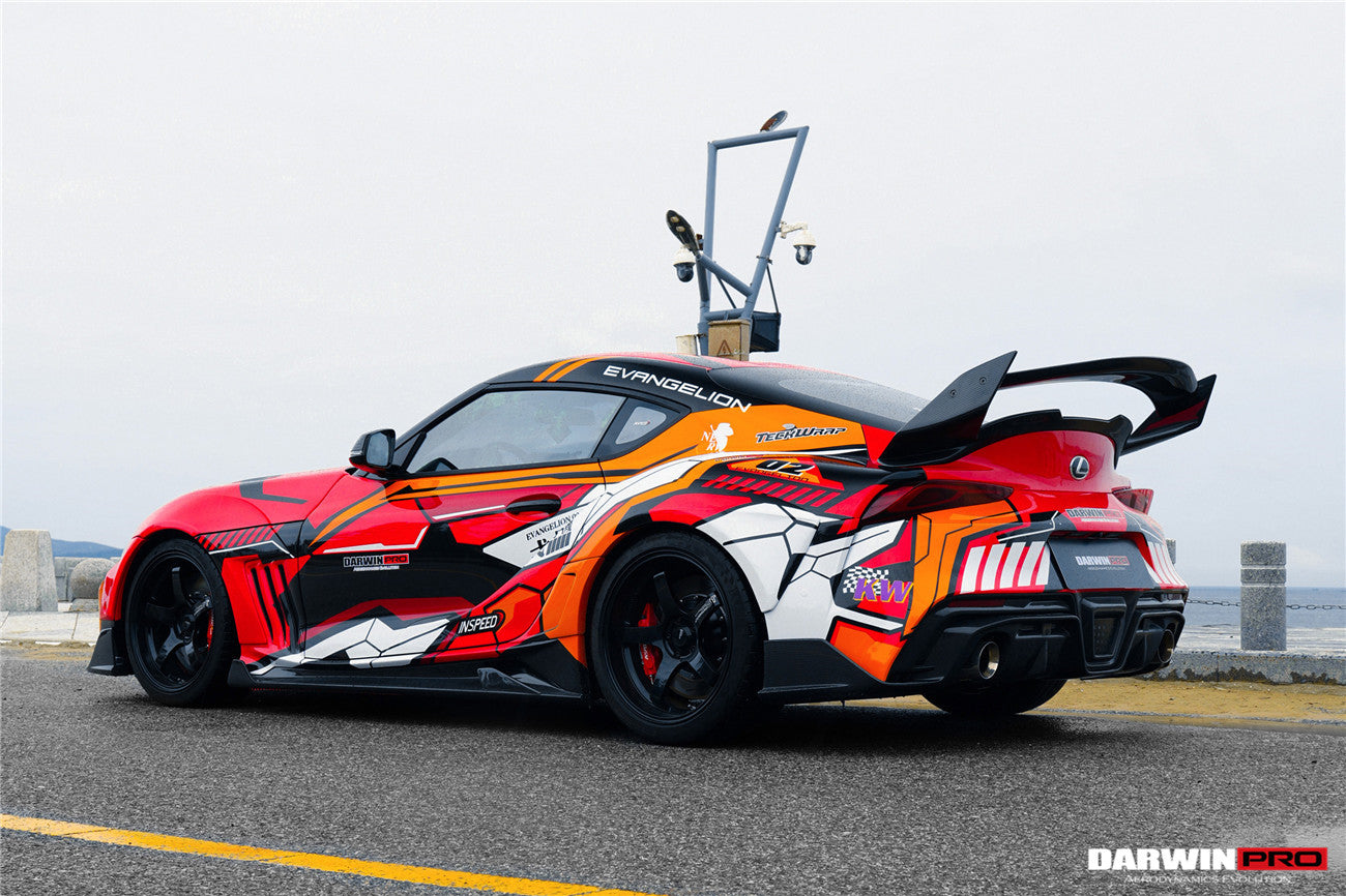 2019-2025 Toyota GR Supra (A90/A91) BKSS Style Carbon Fiber Rear Bumper