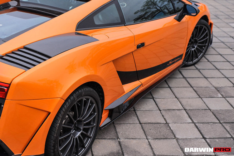 2004 - 2014 Lamborghini Gallardo BKSS Style Side Skirts Caps