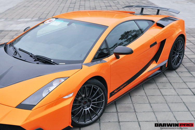 2004 - 2014 Lamborghini Gallardo BKSS Style Side Skirts Caps
