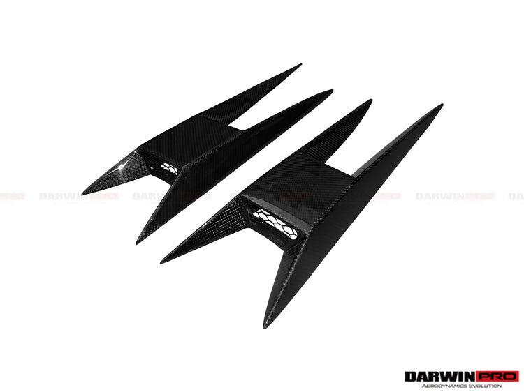 2004 - 2014 Lamborghini Gallardo BKSS Style Side Skirts Caps