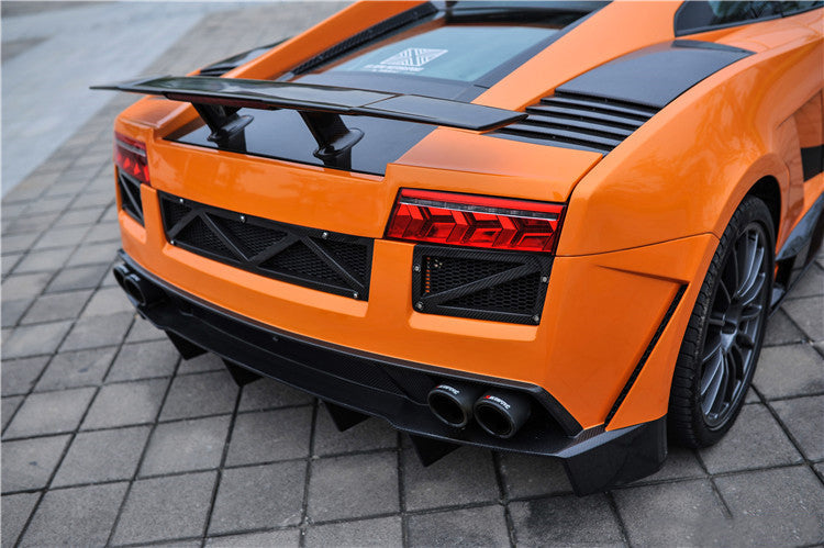2004 - 2008 Lamborghini Gallardo VF Style Rear Bumper