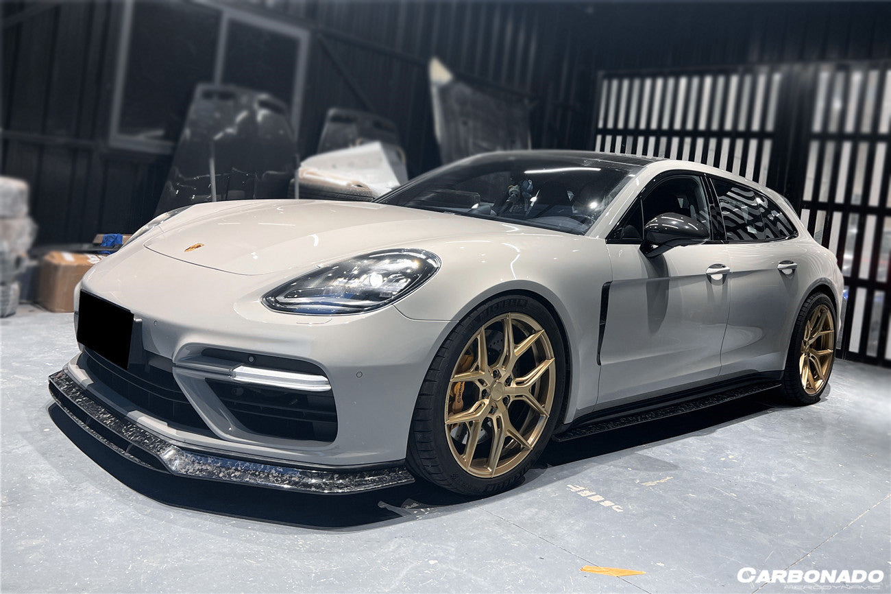 2017 - 2023 Porsche Panamera 971 4 & 4S & GTS & Turbo S OD Style Front Lip