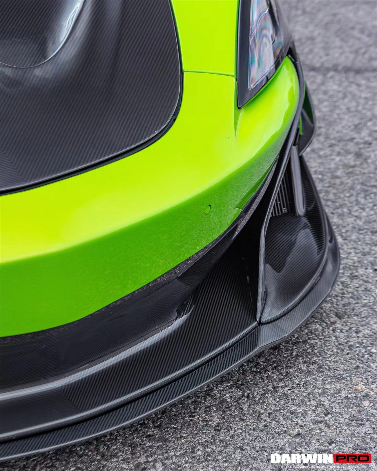 2015 - 2021 McLaren 600lt & 570S BKSS Style Carbon Fiber Front Lip