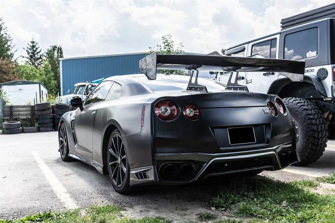 2017 - 2022 Nissan GTR R35 EBA Carbon Fiber Rear Diffuser – Bayoptiks