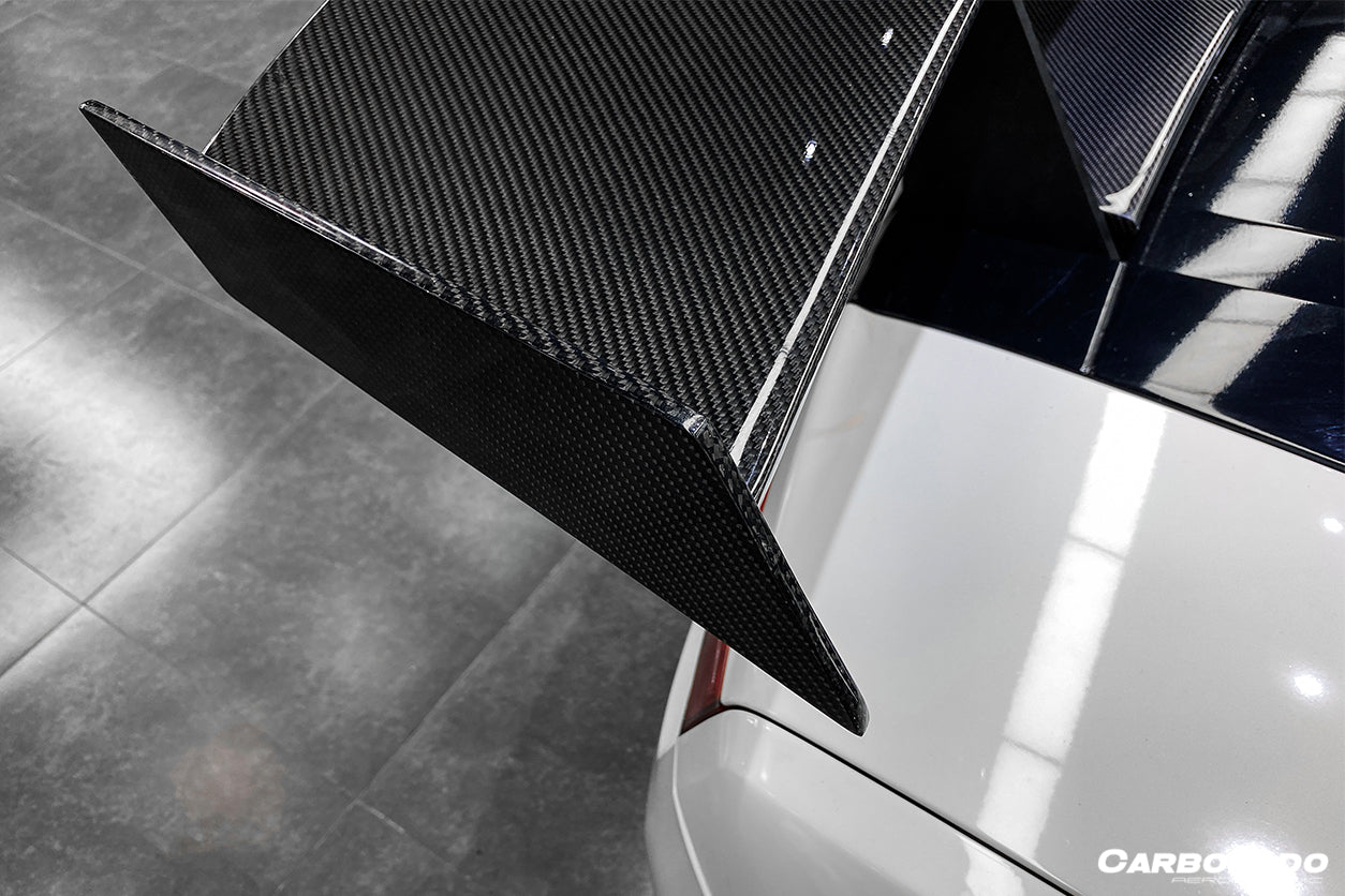 2004 - 2014 Lamborghini Gallardo STO Style Carbon Fiber Trunk Spoiler Wing