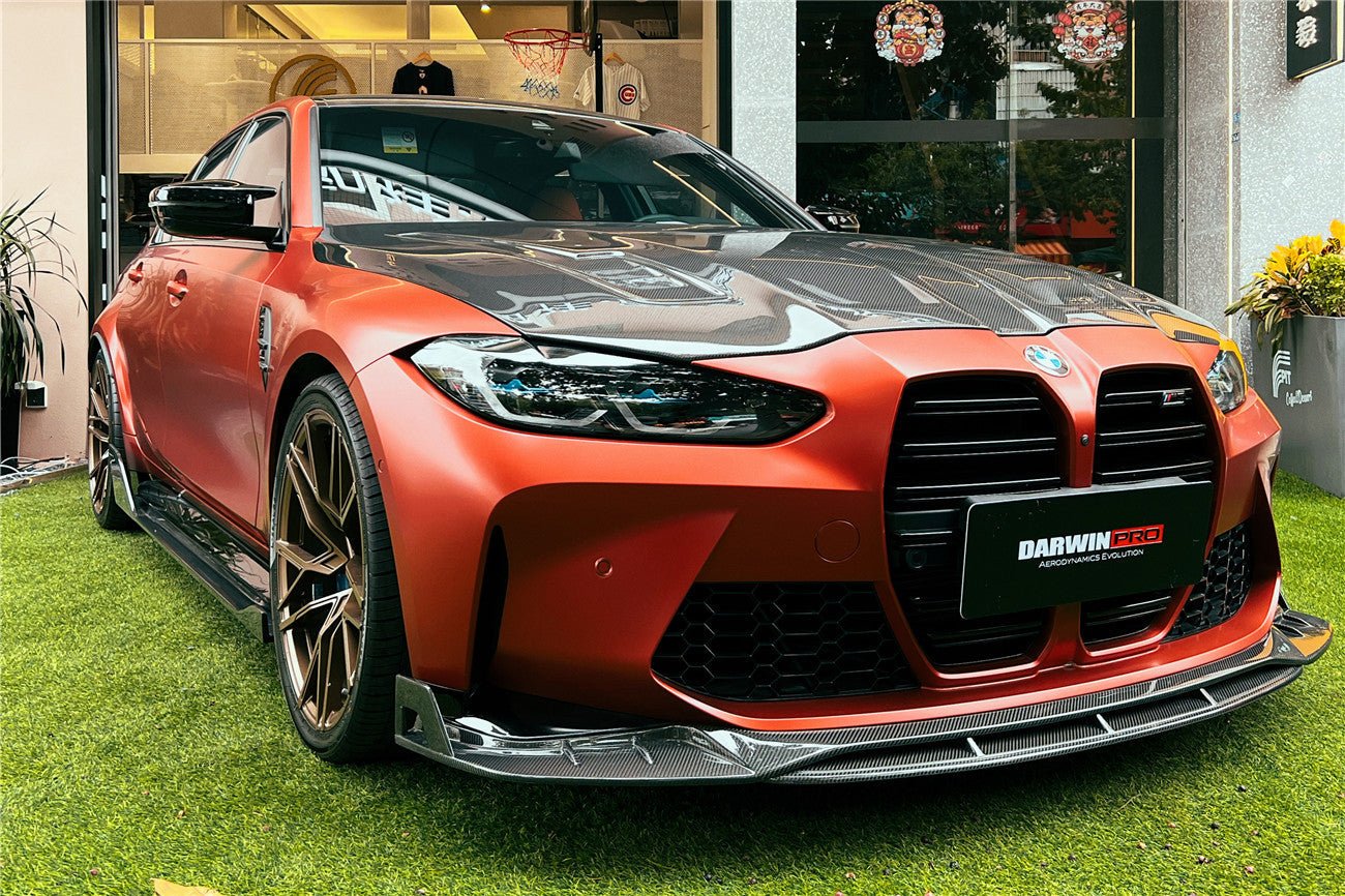 2021-2025 BMW M3 G80 M4 G82/G83 BKSS Style Carbon Fiber Front Lip