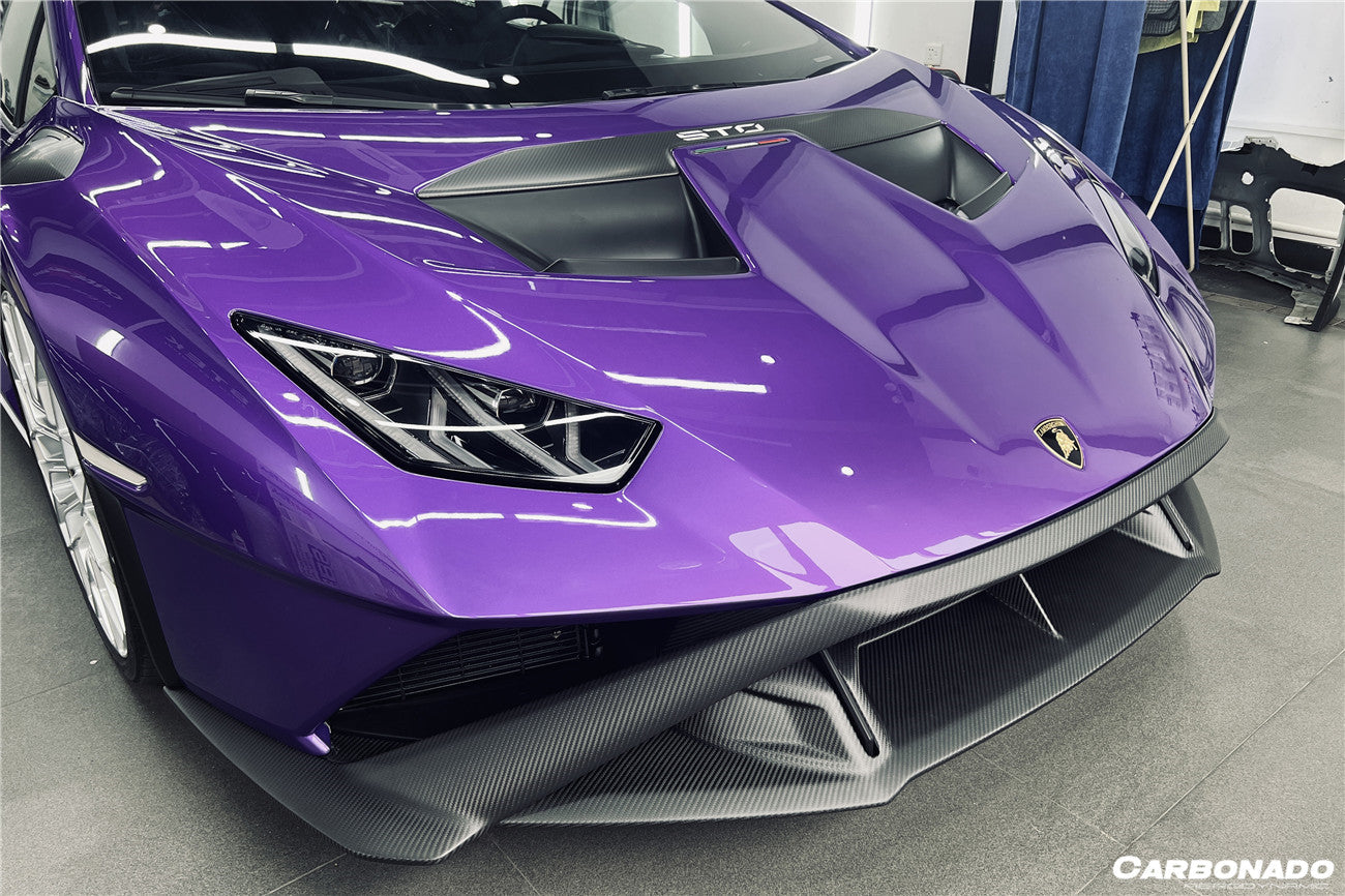 2021 - 2025 Lamborghini Huracan STO Dry Carbon Fiber Down-Front Lip