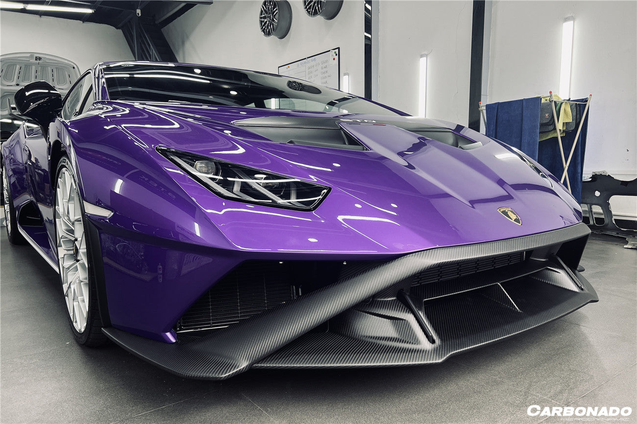 2021 - 2025 Lamborghini Huracan STO Dry Carbon Fiber Down-Front Lip