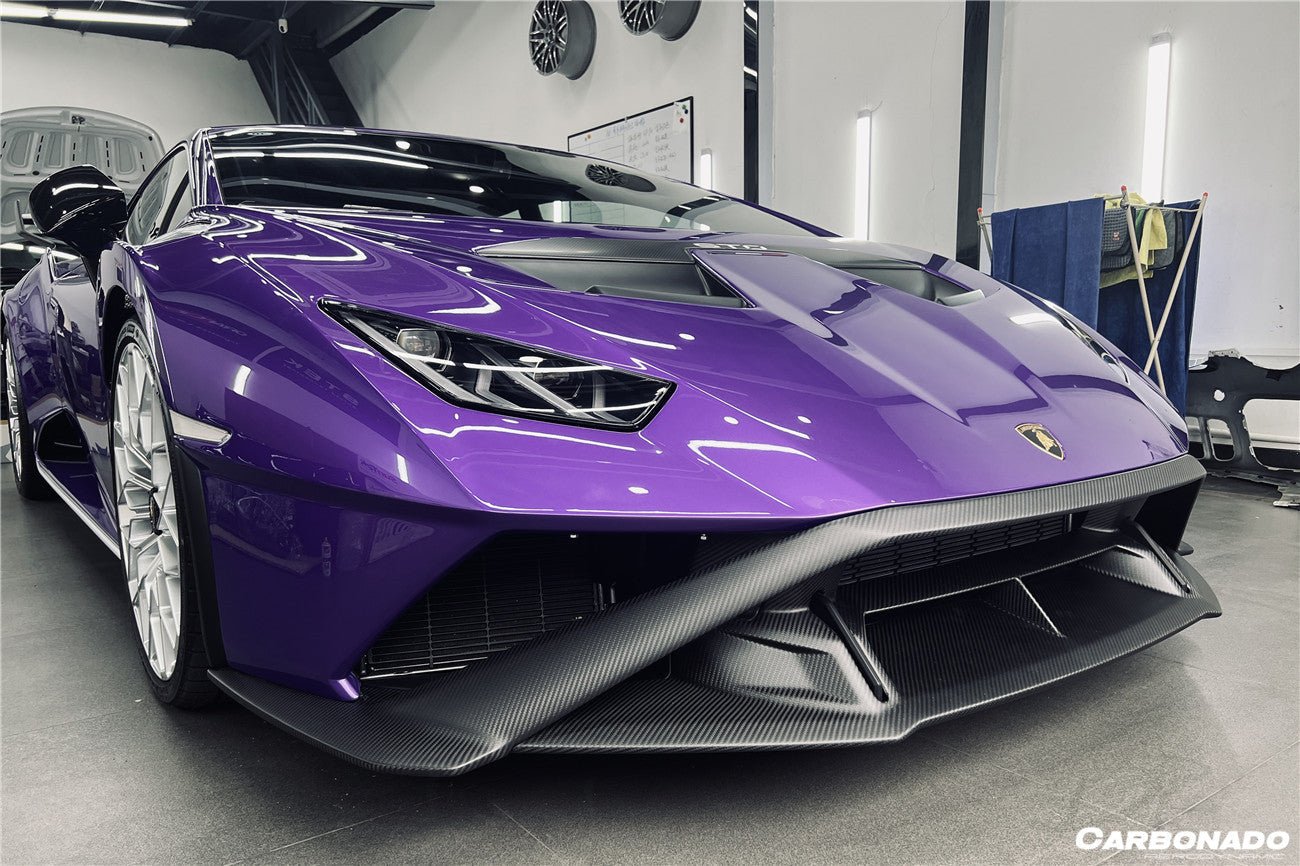 2021 - 2025 Lamborghini Huracan STO Dry Carbon Fiber Down-Front Lip