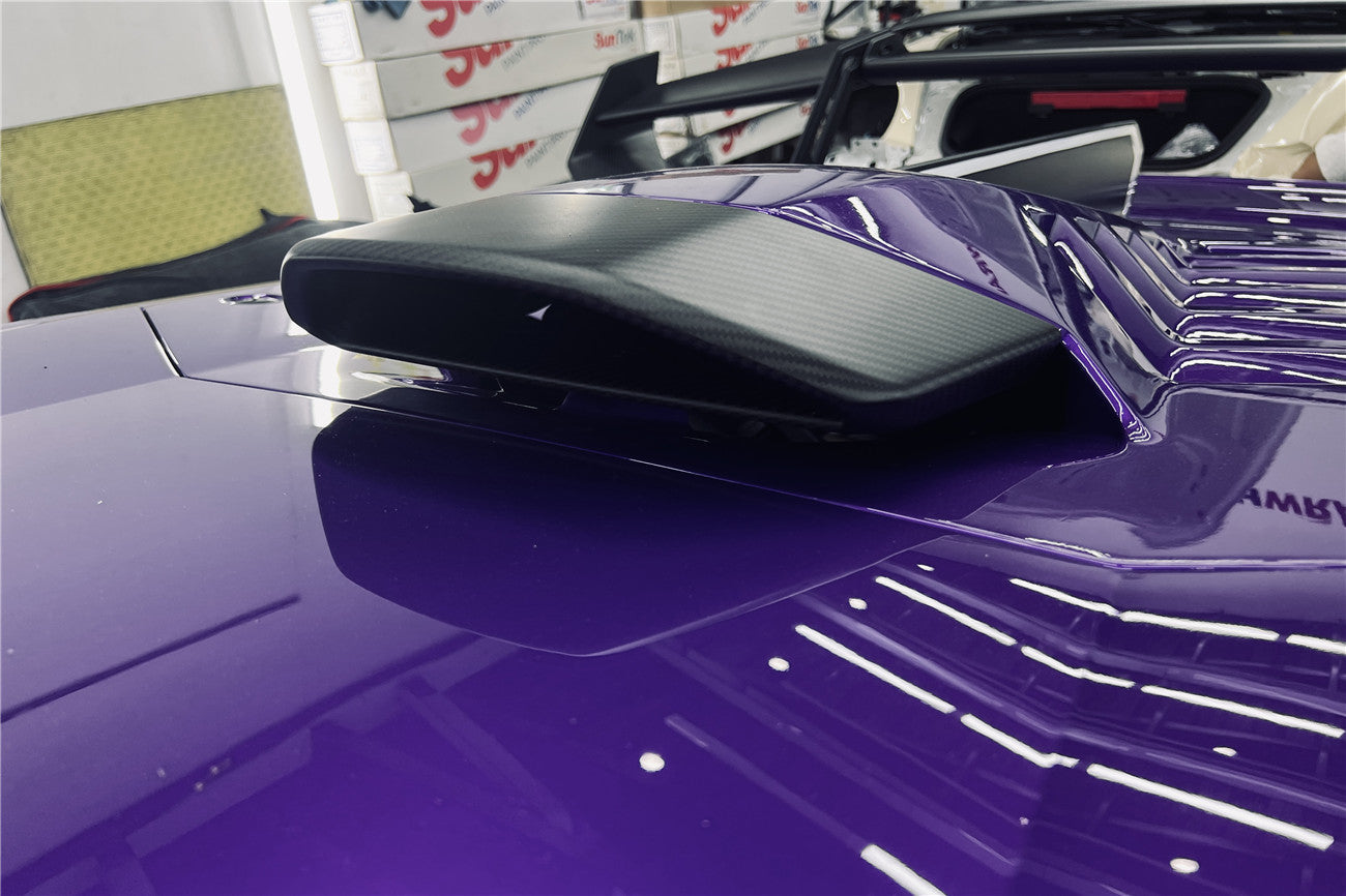2021 - 2025 Lamborghini Huracan STO Dry Carbon Fiber Engine Room Vent