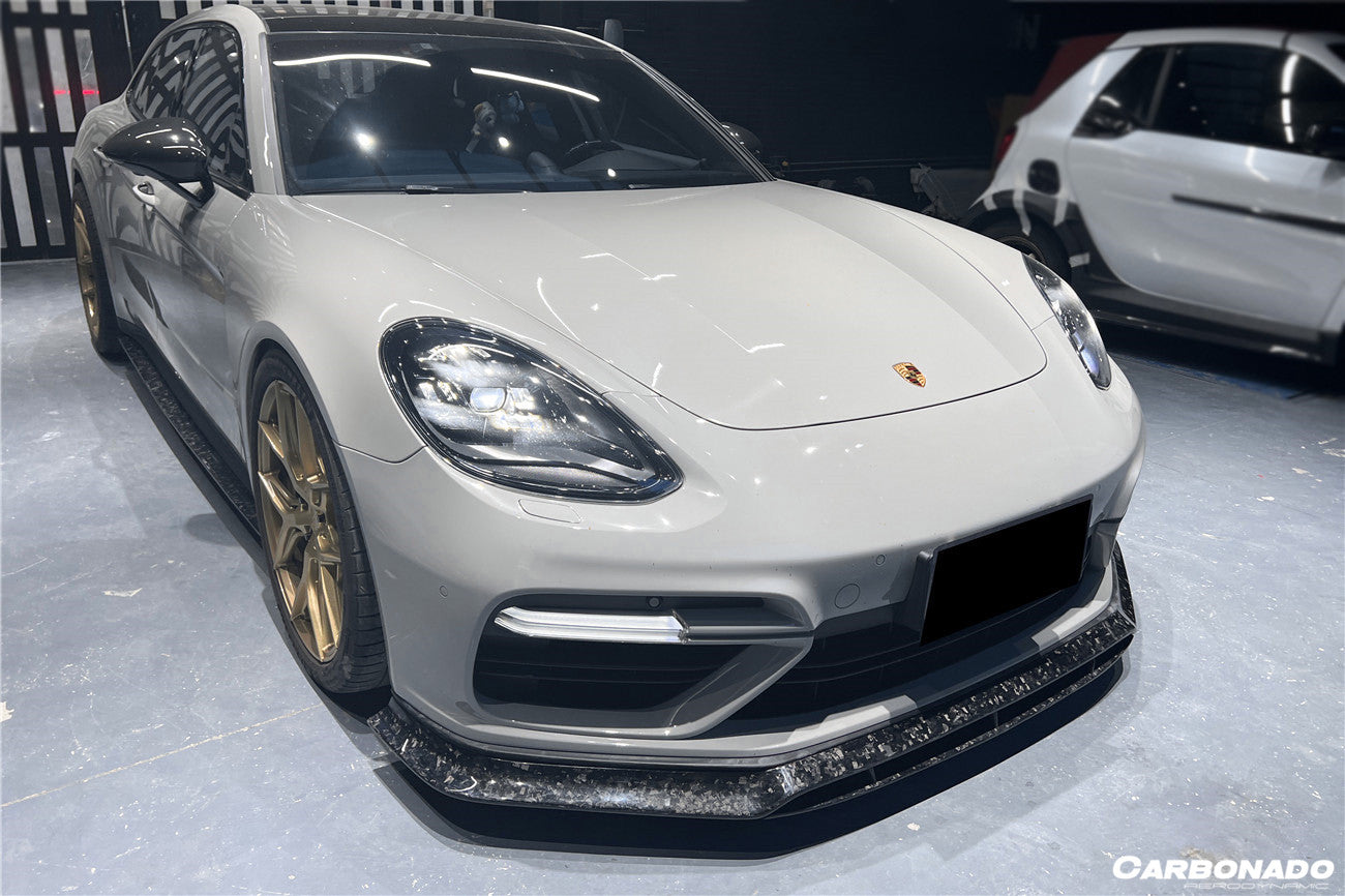 2017 - 2023 Porsche Panamera 971 4 & 4S & GTS & Turbo S OD Style Front Lip