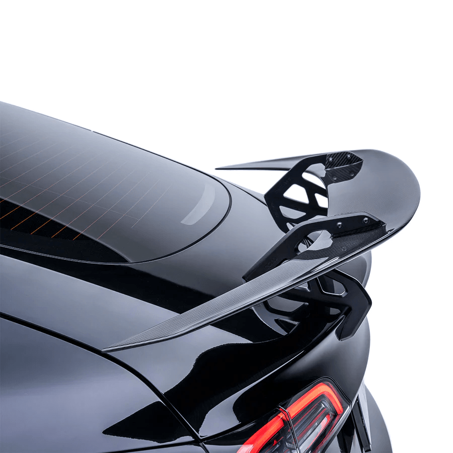 Adro Tesla Model 3 at S-Carbon Fiber Swan Neck Wing