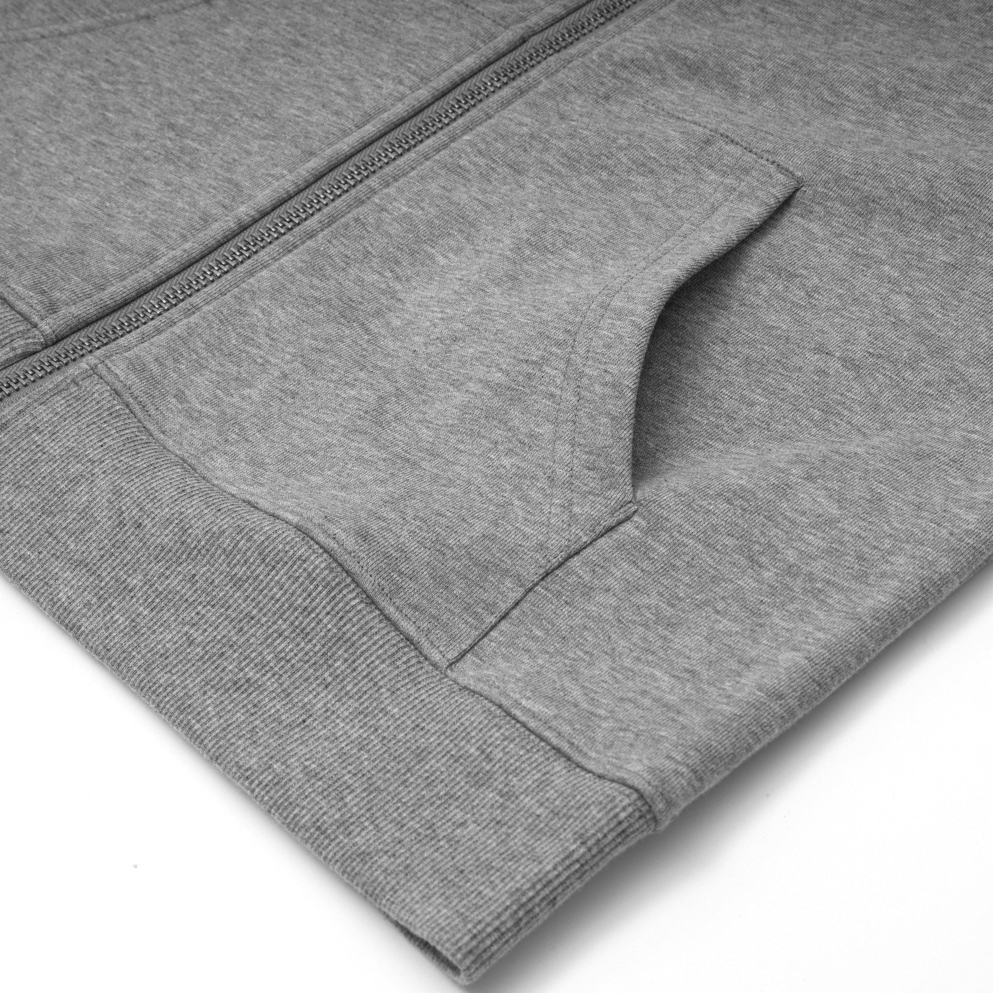 AlphaRex Cali-Light Zip Up Hoodie Grey | AlphaRex