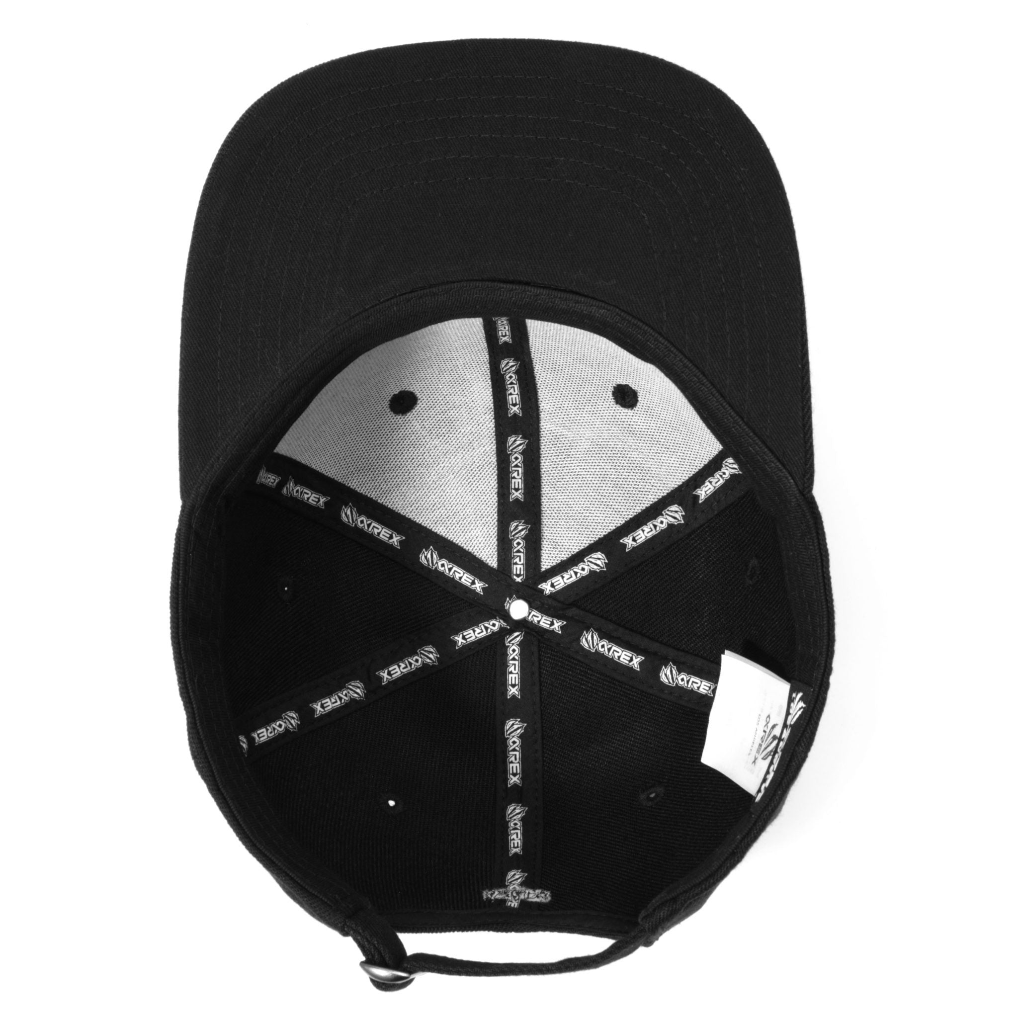 AlphaRex Embroidered Snapback All Black | AlphaRex