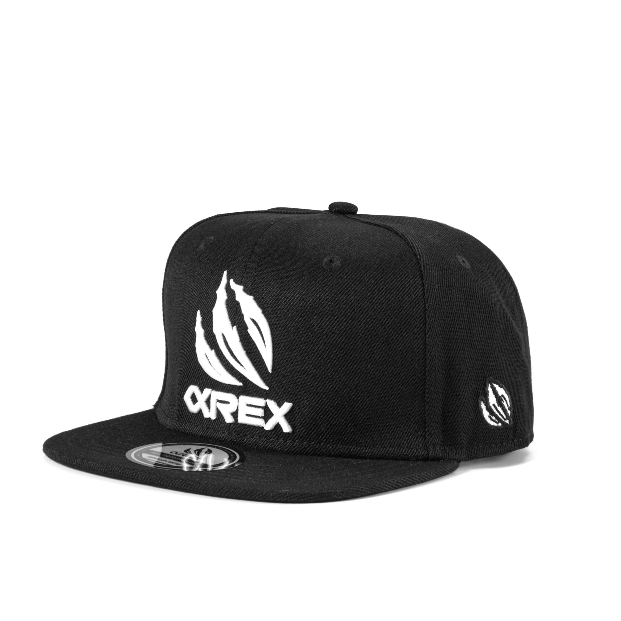 AlphaRex Embroidered Snapback Black & White | AlphaRex