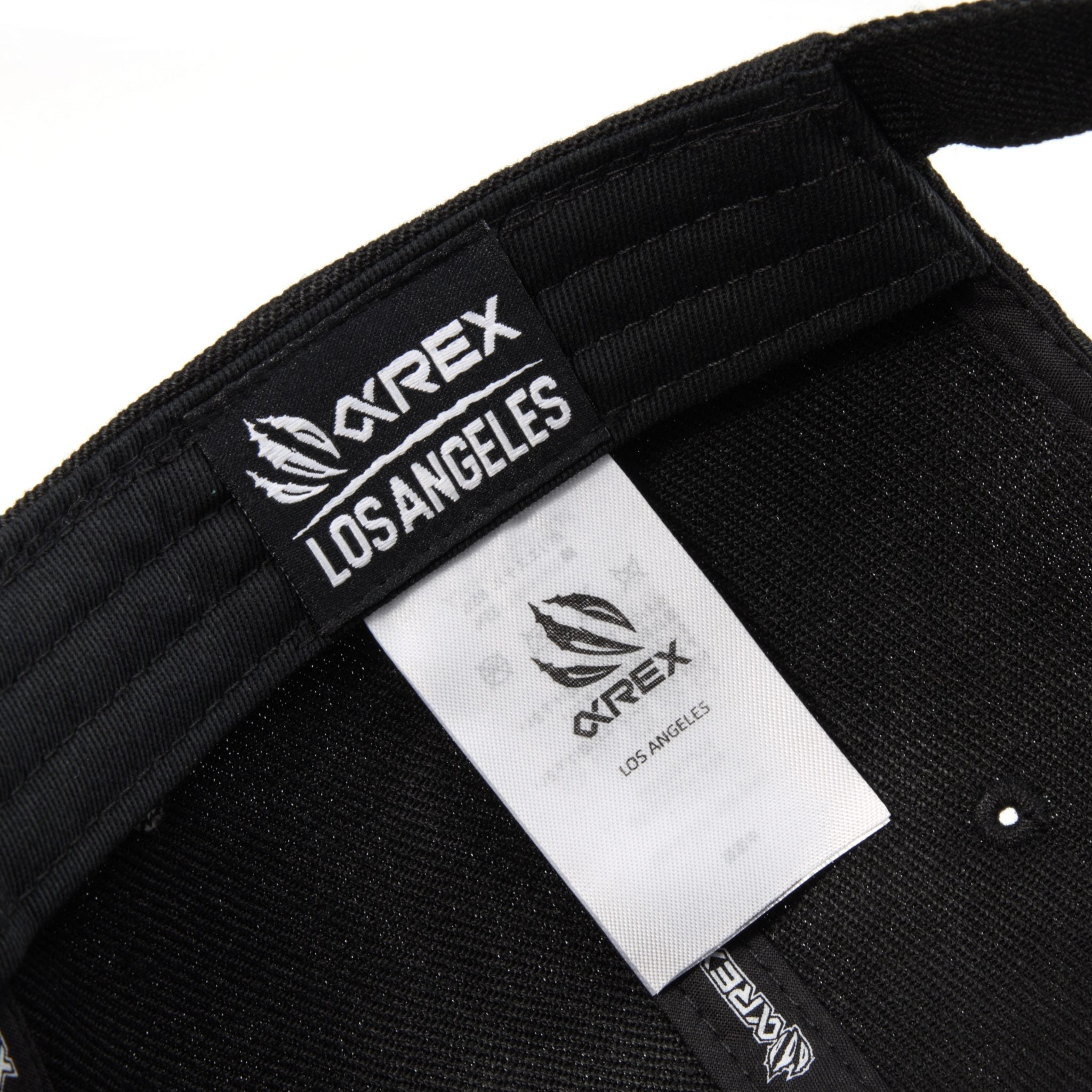 AlphaRex Embroidered Snapback Black & White | AlphaRex