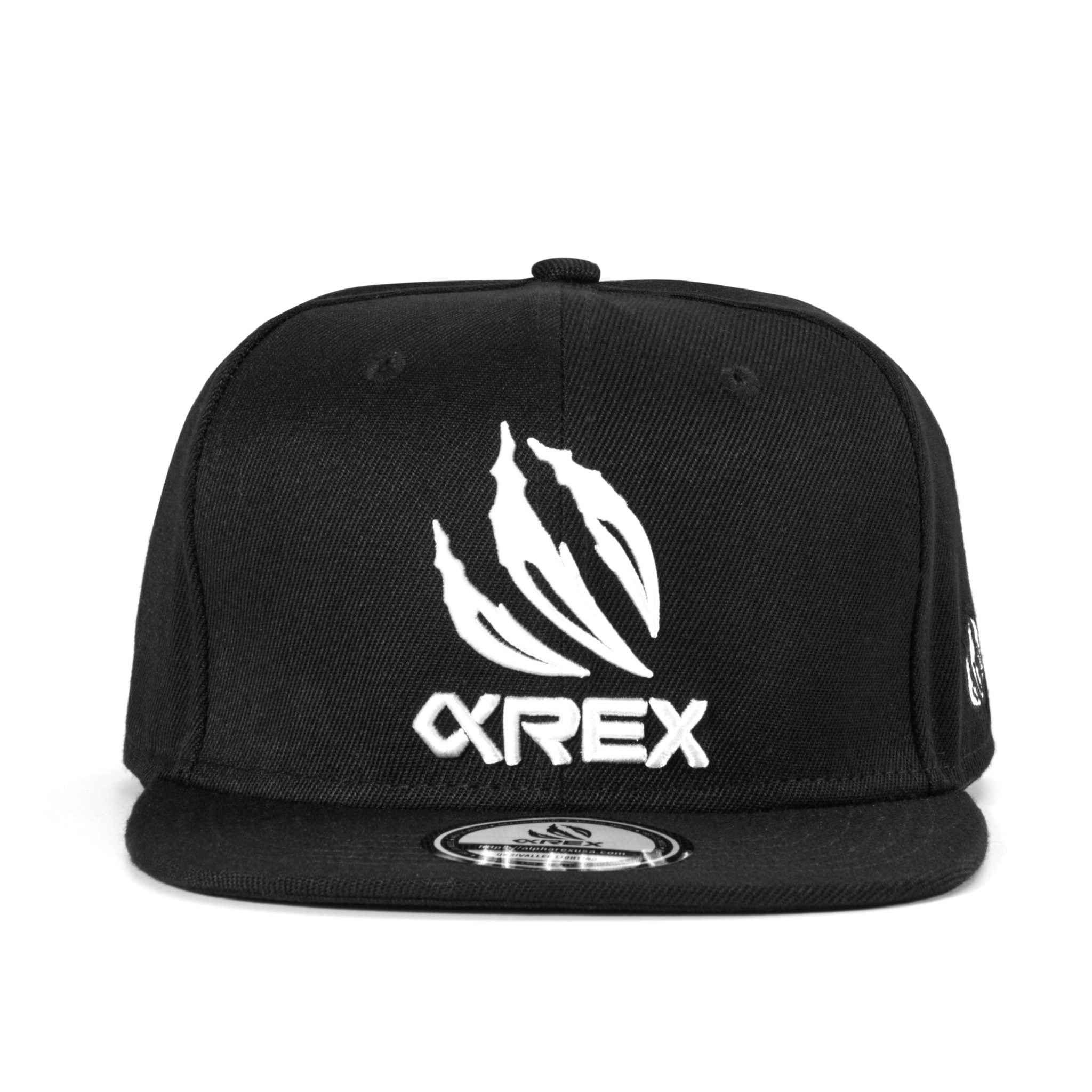 AlphaRex Embroidered Snapback Black & White | AlphaRex