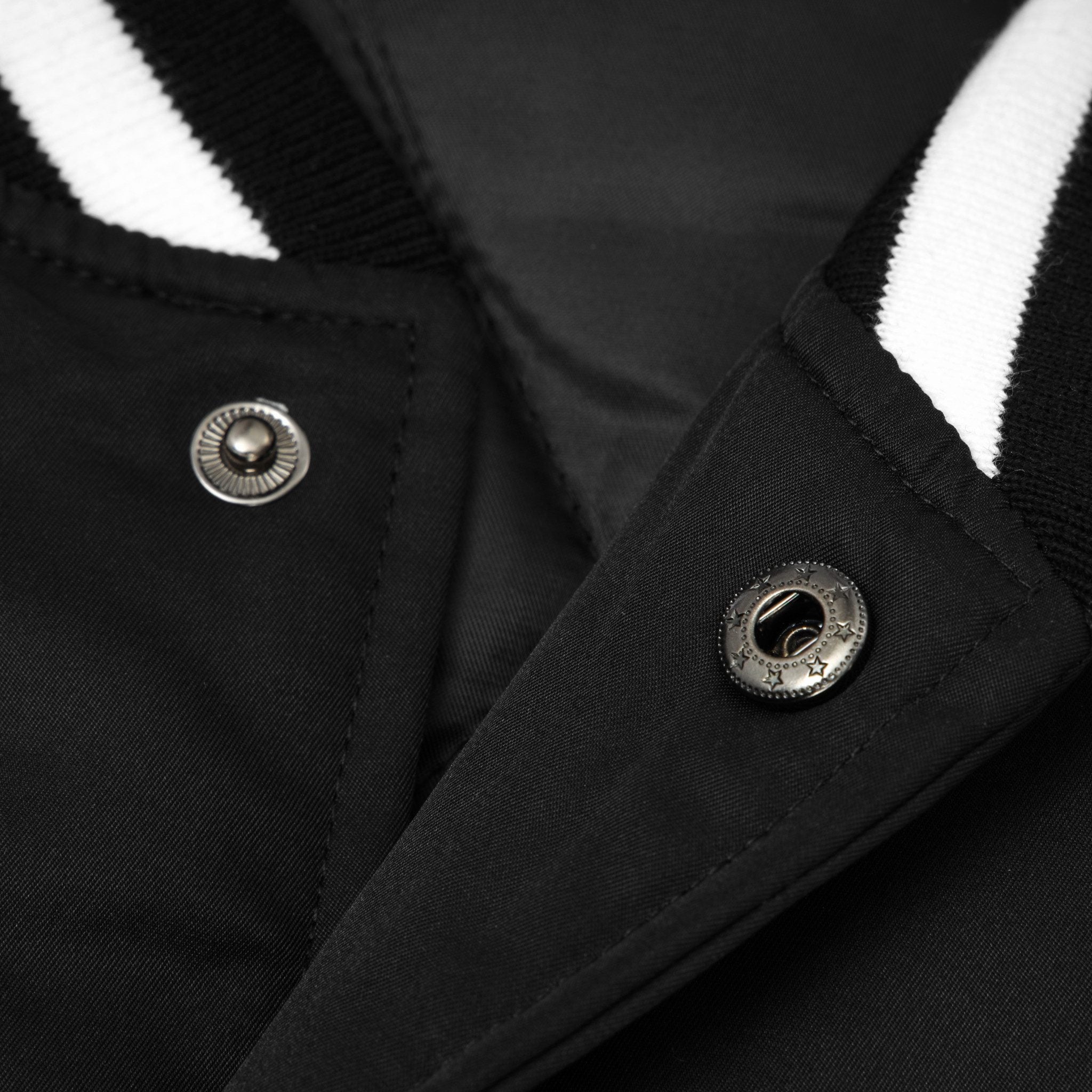 AlphaRex Vintage Varsity Jacket Black | AlphaRex