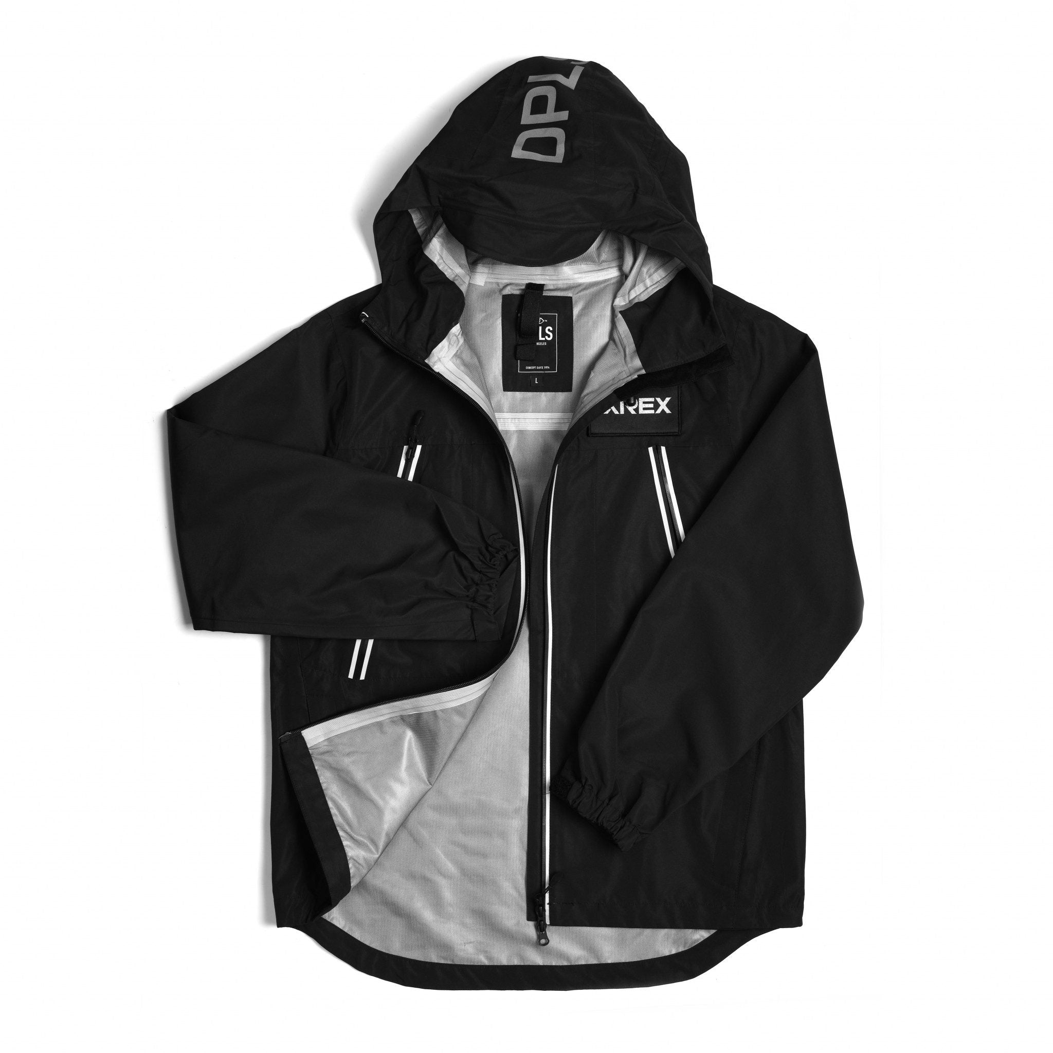 AlphaRex X DPLS Stealth Light Jacket Black | AlphaRex
