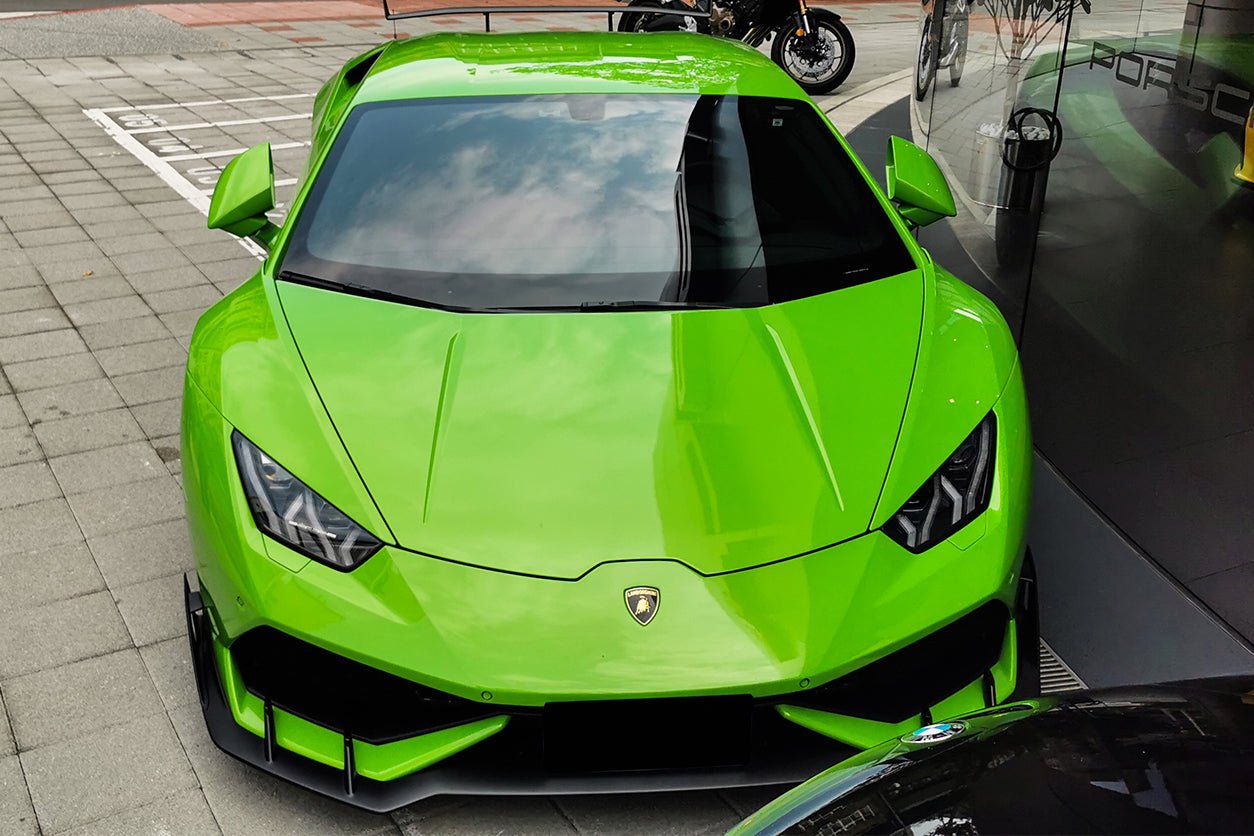 2015 - 2020 Lamborghini Huracan LP610 AO Style Carbon Fiber Front Lip