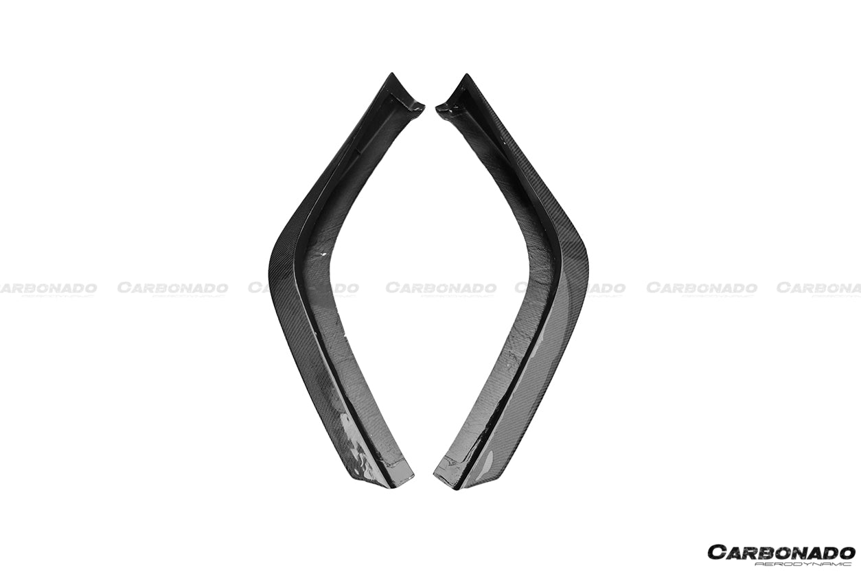 2010 - 2015 Ferrari 458 Coupe/Spyder AP Style Carbon Fiber Front Lip