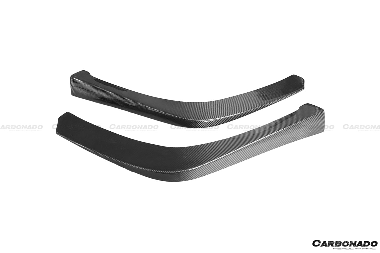 2010 - 2015 Ferrari 458 Coupe/Spyder AP Style Carbon Fiber Front Lip
