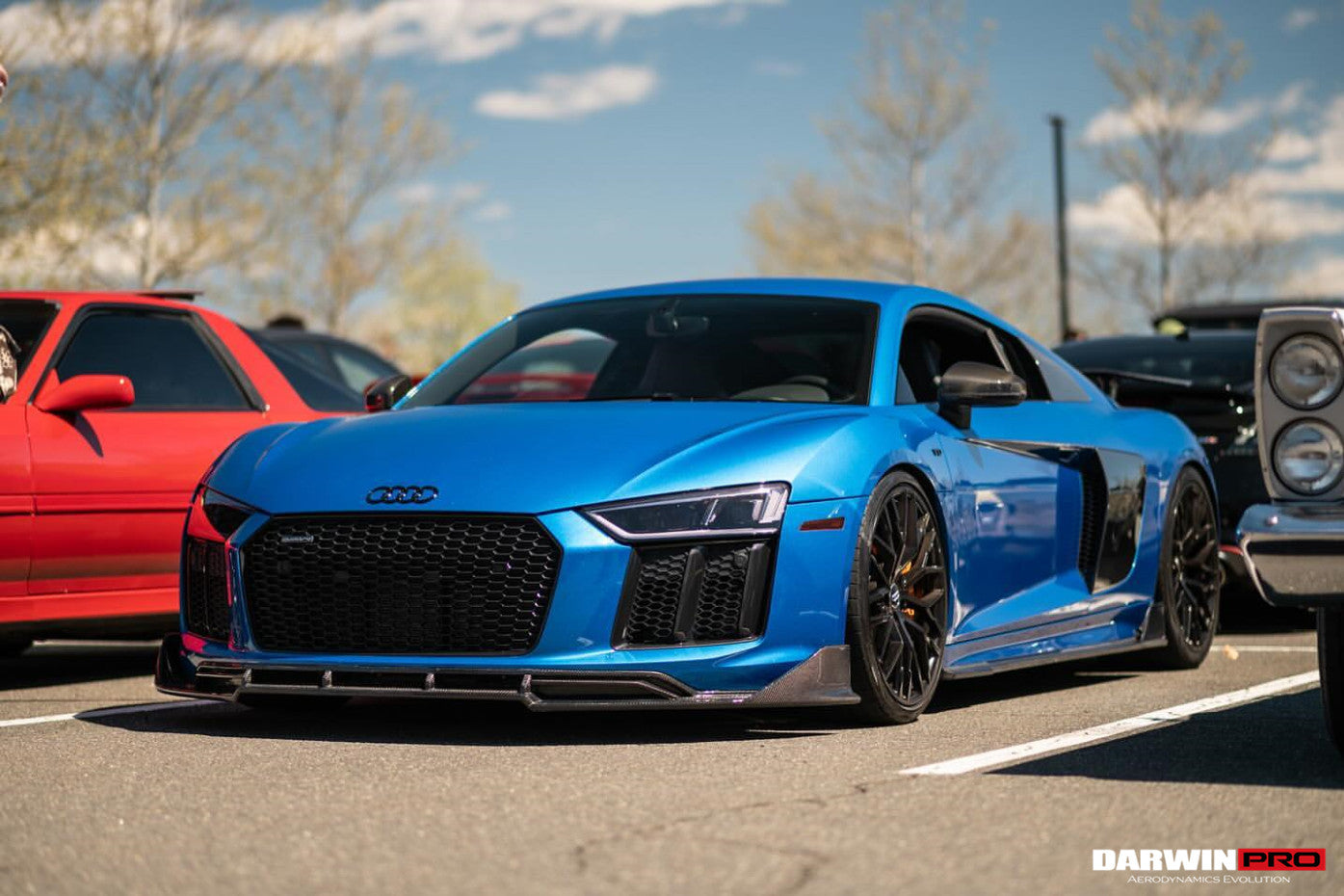 2016 - 2018 Audi R8 Coupe iMP Performance Carbon Fiber Side Skirts Under Board
