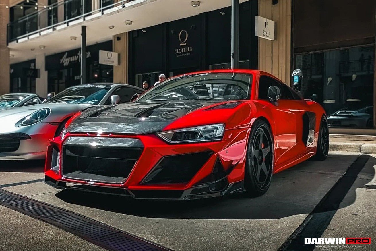 2016 - 2018 Audi R8 Coupe & Spyder IMPII Part Carbon Fiber Front Bumper