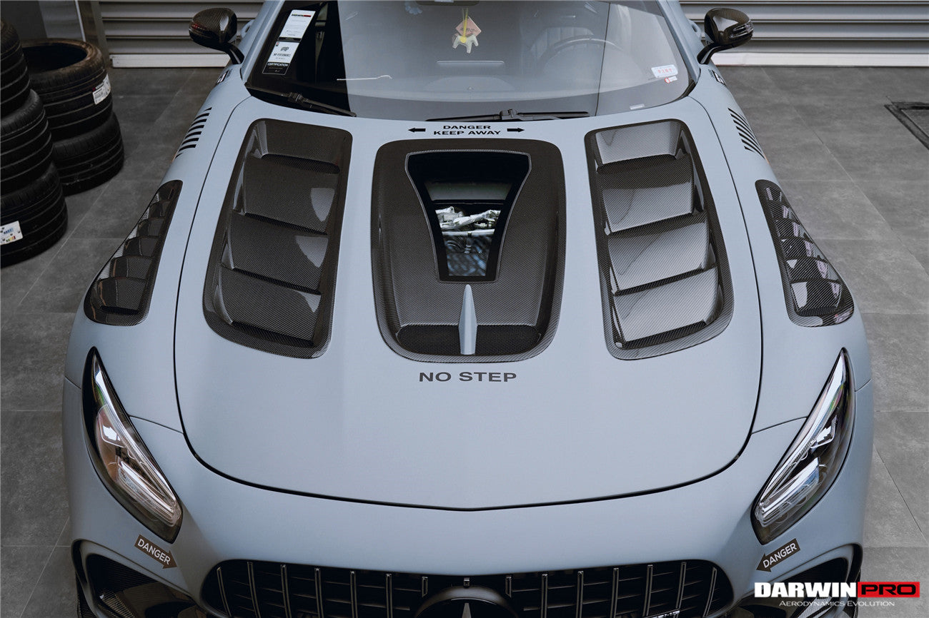 2015 - 2021 Mercedes Benz AMG GT & GTS & GTC & GTR IMPII Performance Carbon Fiber Hood