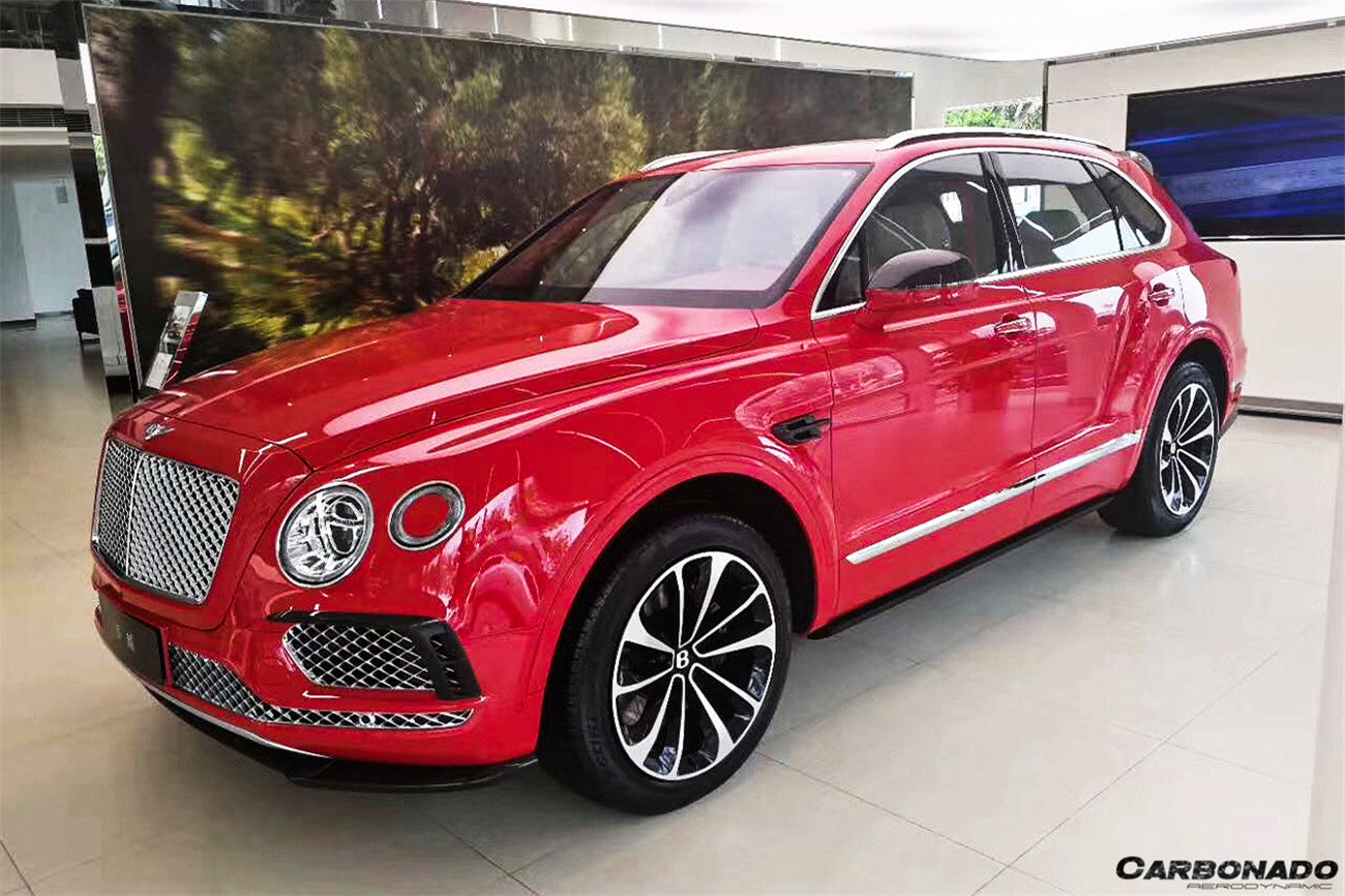 2016 - 2019 Bentley Bentayga OD Style Carbon Fiber Front Lip