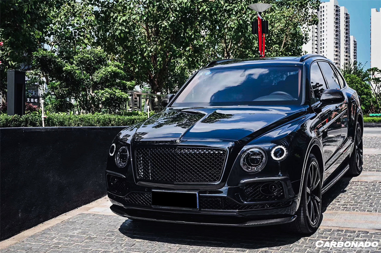 2016 - 2019 Bentley Bentayga OD Style Carbon Fiber Fog Light Cover