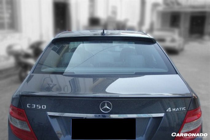 2008 - 2014 Mercedes Benz C Class W204 Sedan BS Style Roof Spoiler