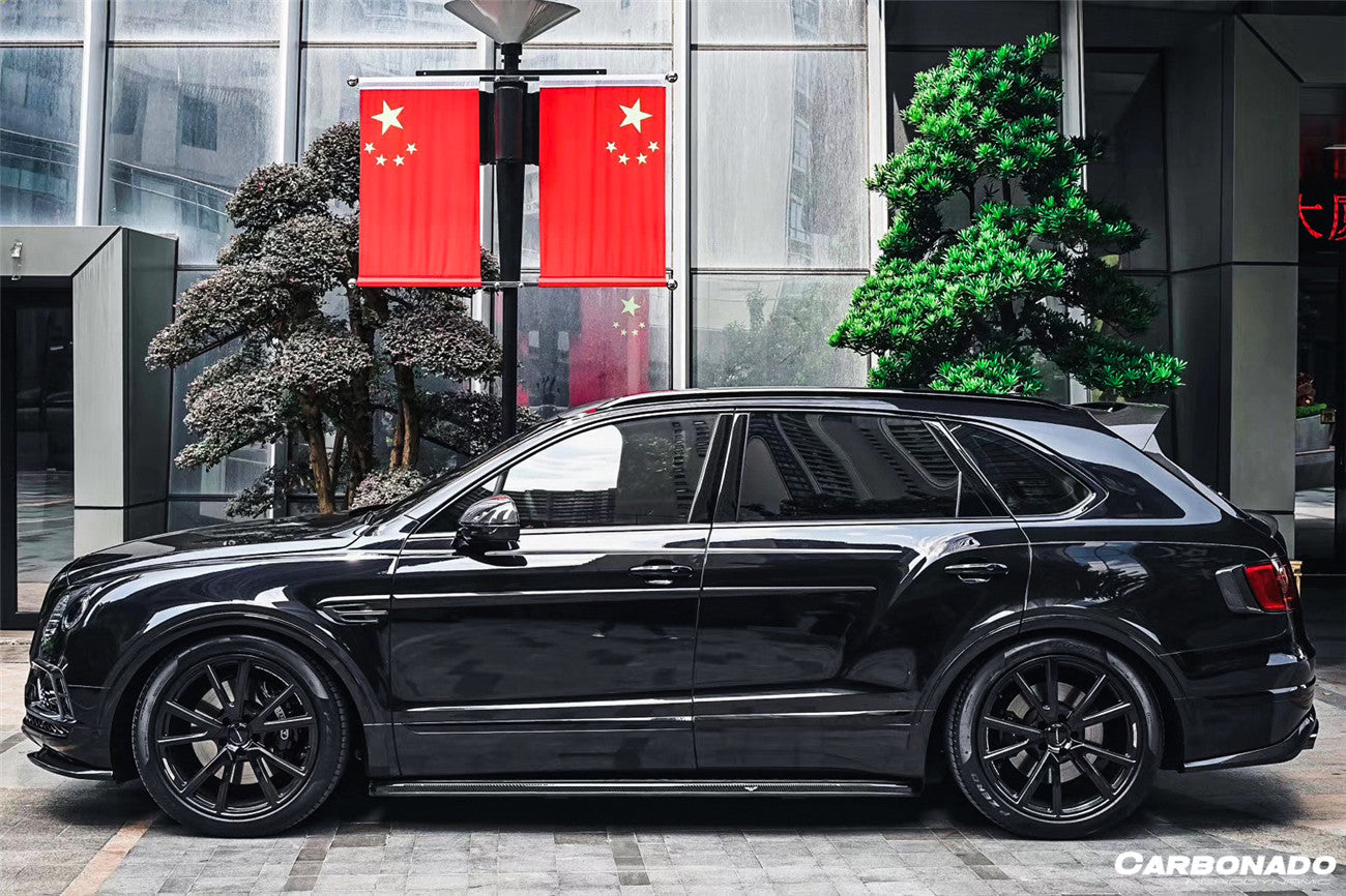 2016 - 2019 Bentley Bentayga OD Style Carbon Fiber Front Lip