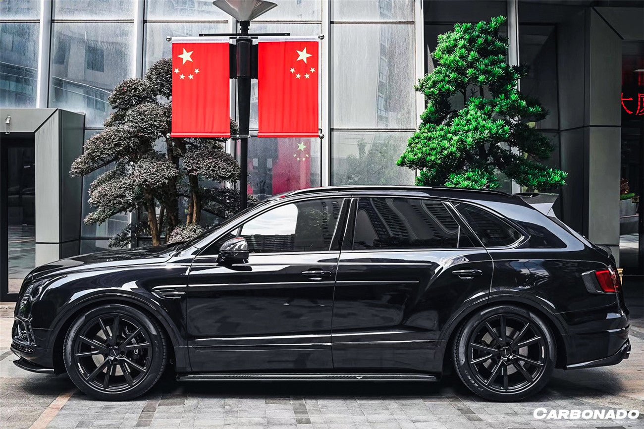2016 - 2019 Bentley Bentayga OD Style Carbon Fiber Front Lip