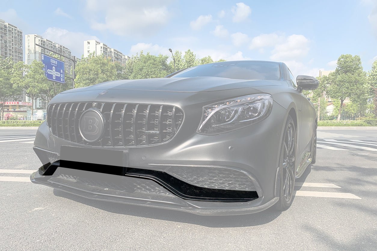 2014-2017 Mercedes S63/S65 AMG Coupe (C217) Carbon Fiber Center Trim
