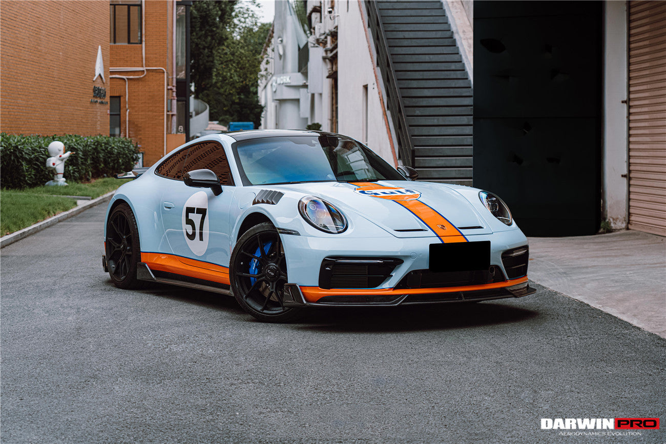 2019 - 2023 Porsche 911 992 Carrera S & 4 & 4S & Targa & Cabriolet BKSS Style Side Skirts